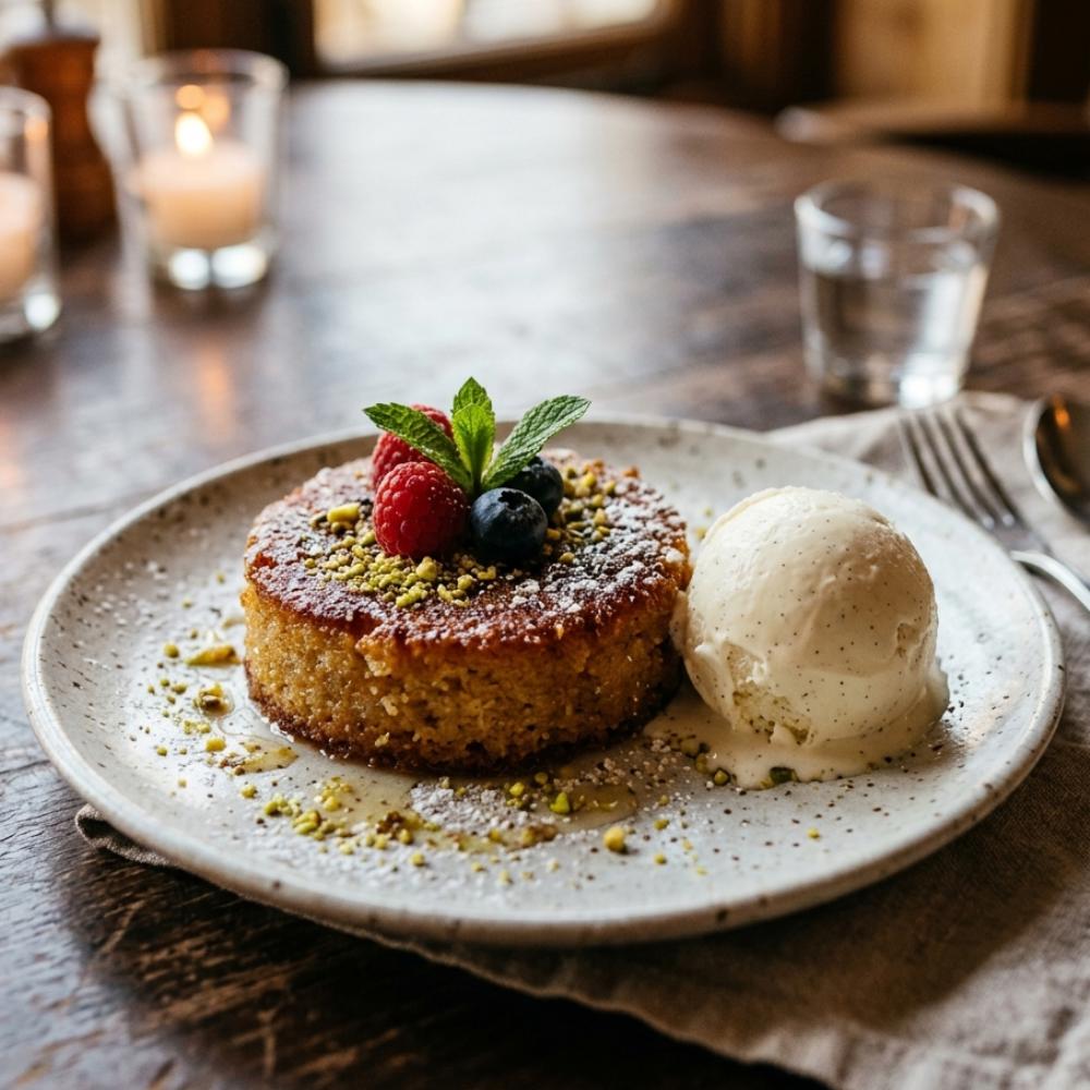 Dondurmalı İrmik Helvası